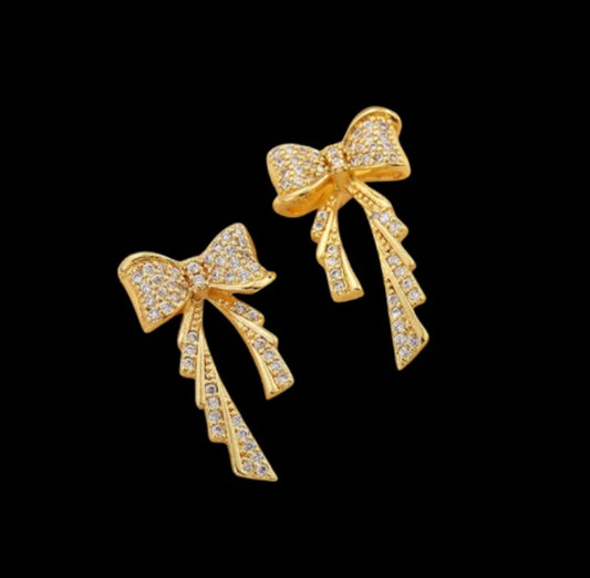 Bow earrings