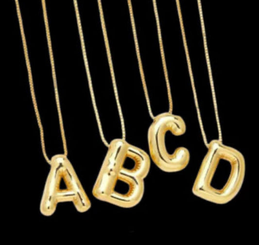 Letter necklace