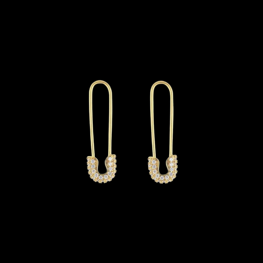 Pin earrings