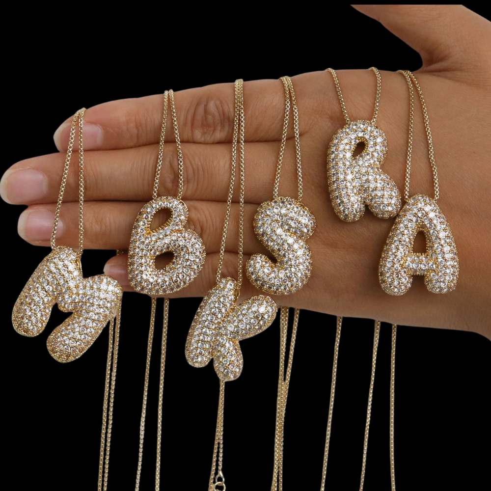 JUMBO LETTER NECKLACE